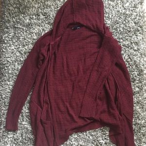 ⚡️American Eagle burgundy cardigan